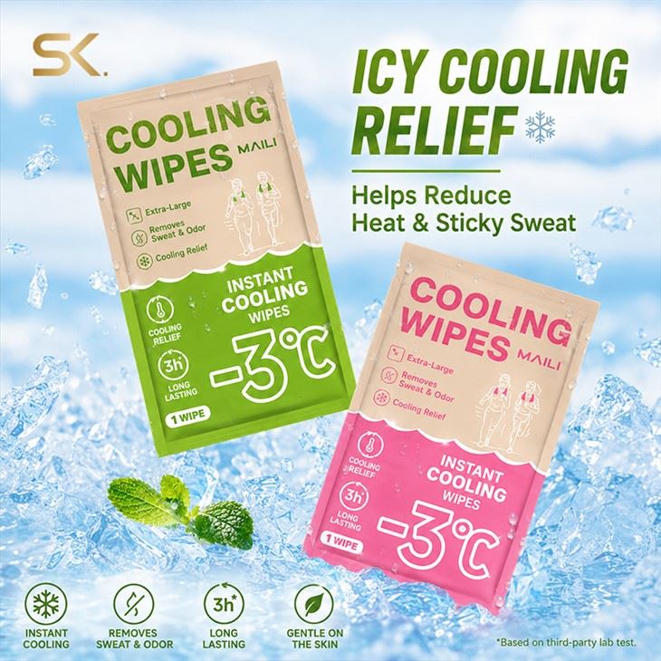 Cooling Wet Tissue