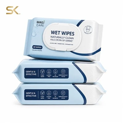 Biodegradable Flushable Toilet Wipes